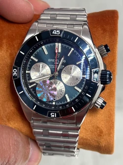 Breitling Chronomat with Blue Dial