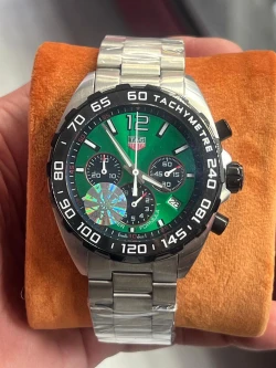 TAG Heuer Formula 1 Chronograph with Green Dial