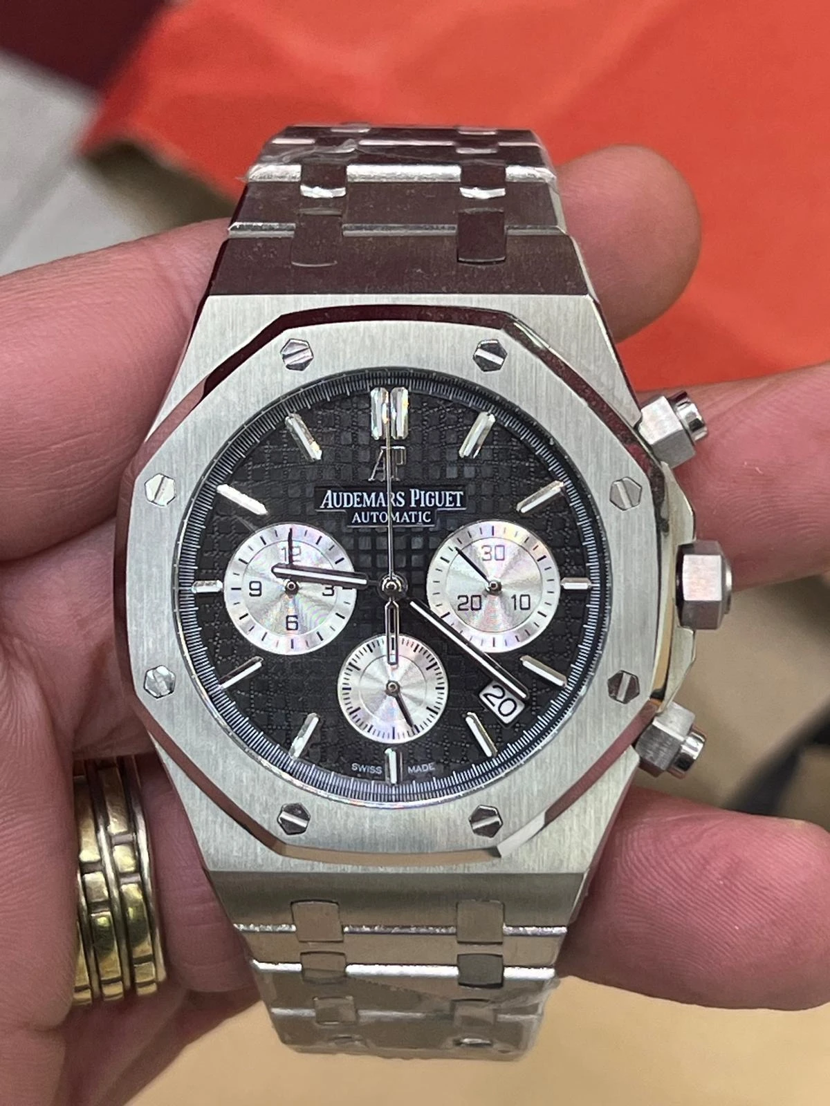 Audemars Piguet Royal Oak Chronograph with Black Dial Audemars Piguet Royal Oak Chronograph with Black Dial