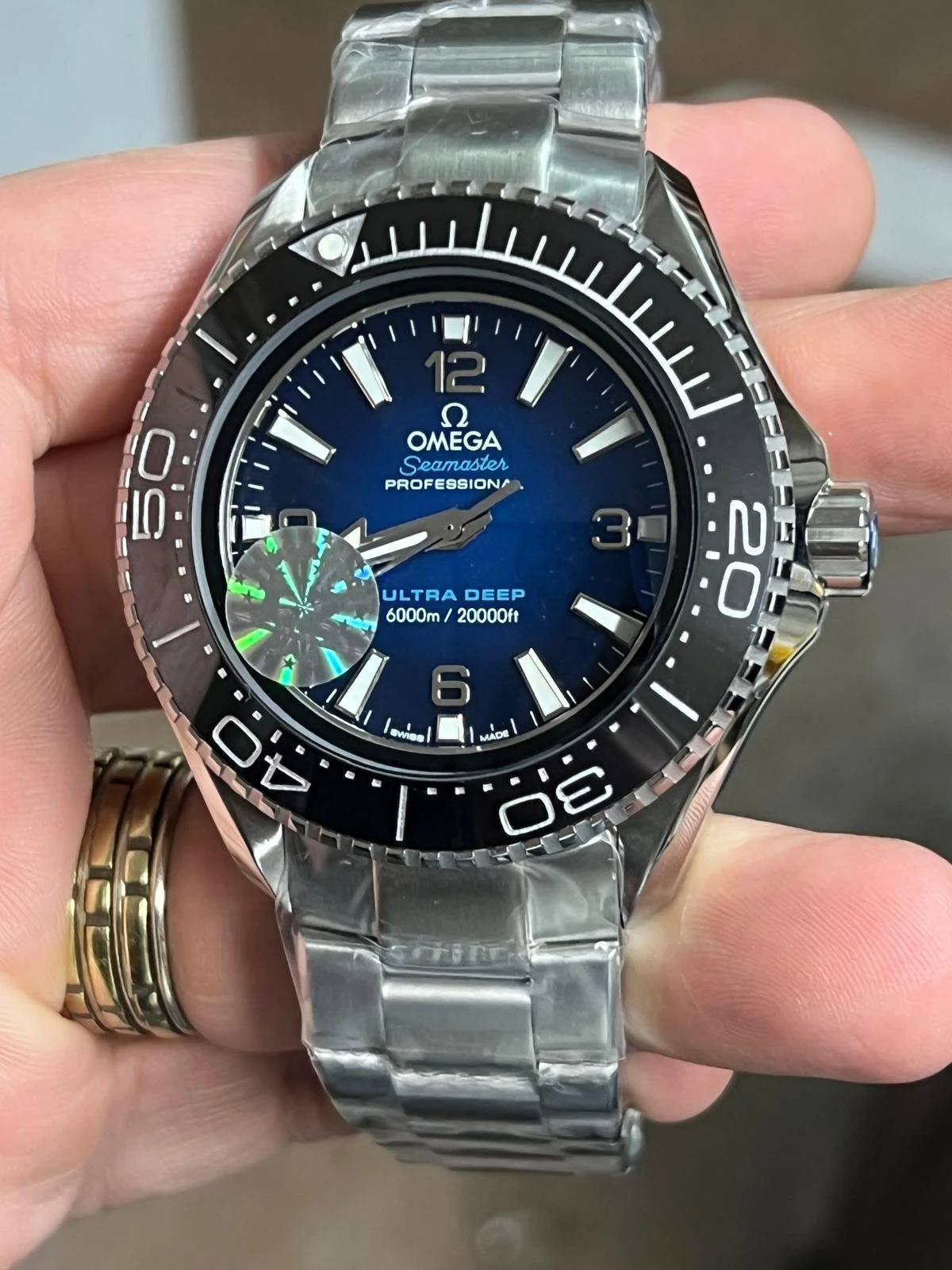 Omega Seamaster Planet Ocean Ultra Deep with Blue Dial Omega Seamaster Planet Ocean Ultra Deep with Blue Dial
