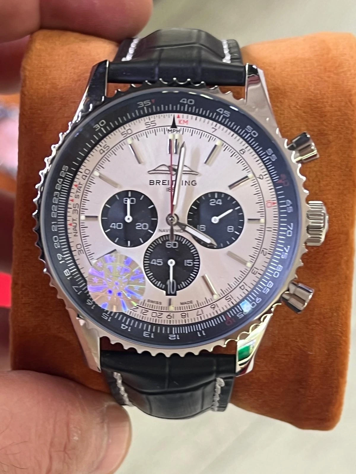 Breitling Navitimer Silver/White Dial Men's Watch Breitling Navitimer Silver/White Dial Men's Watch
