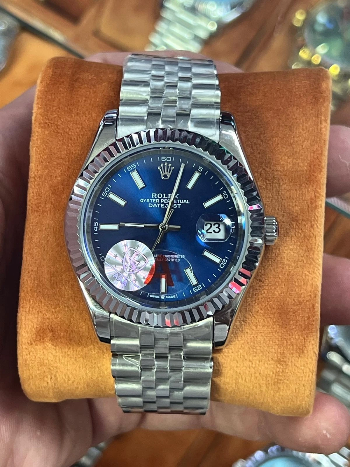 Rolex Datejust Blue Dial Stainless Steel Rolex Datejust Blue Dial Stainless Steel