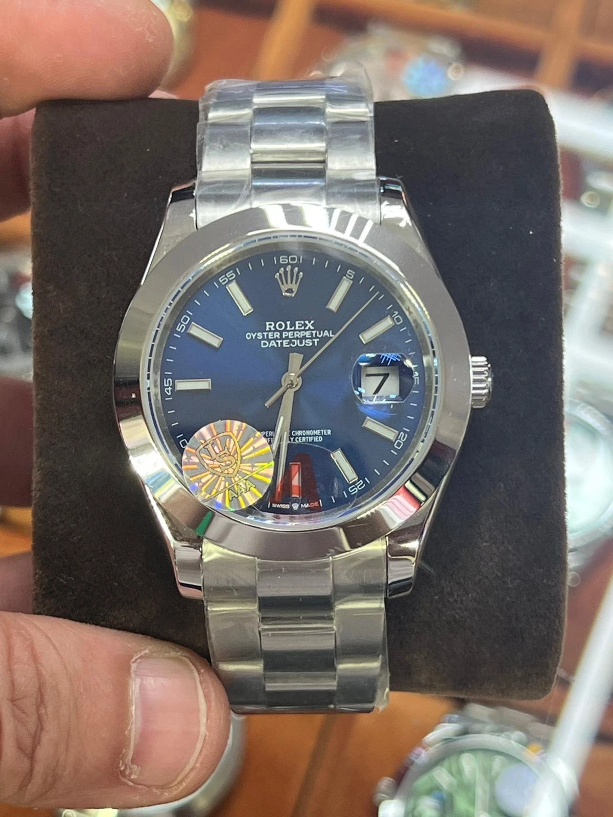 Rolex Datejust Blue Dial Stainless Steel Rolex Datejust Blue Dial Stainless Steel