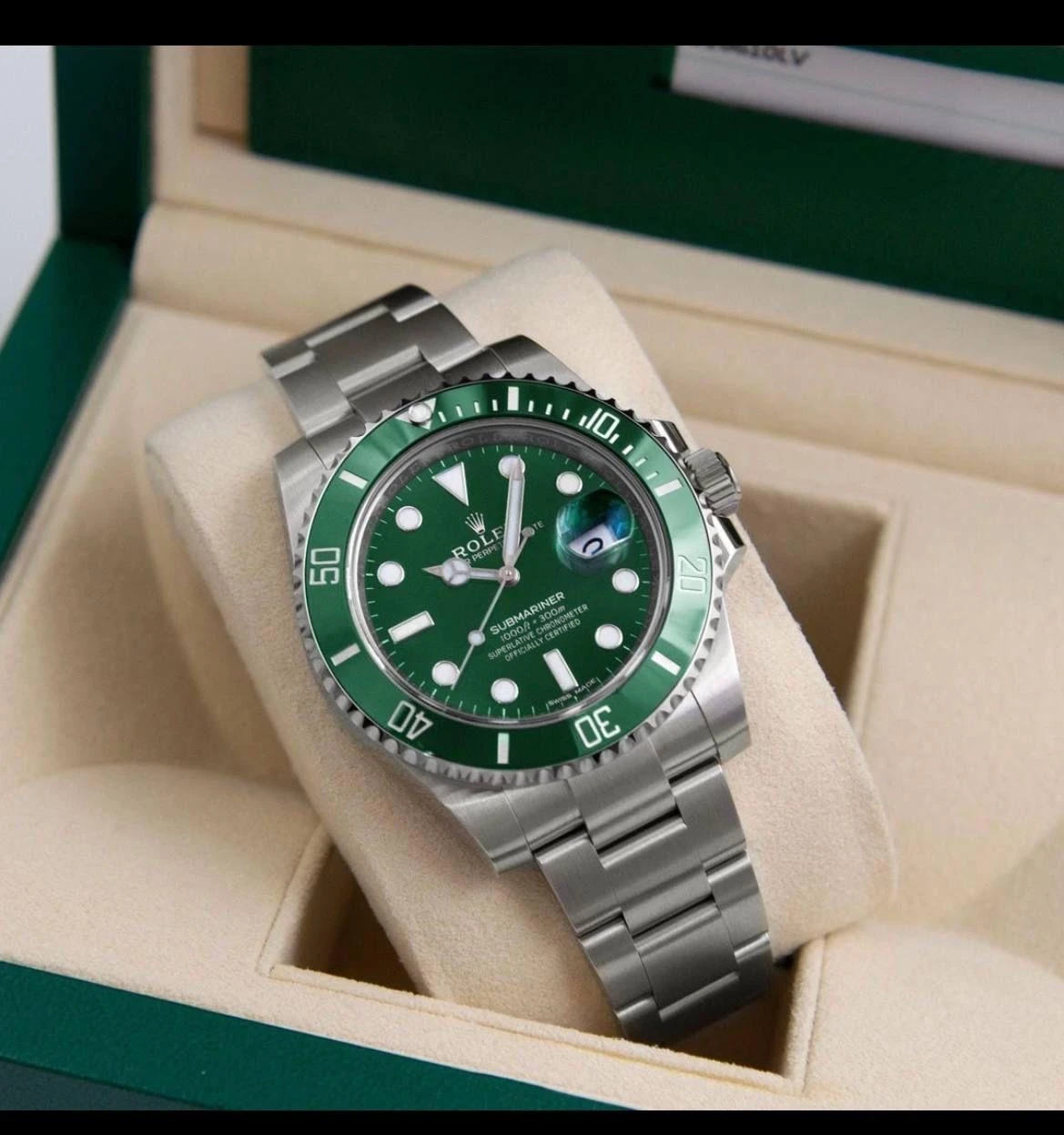 Rolex Submariner Date "Hulk" Green Dial