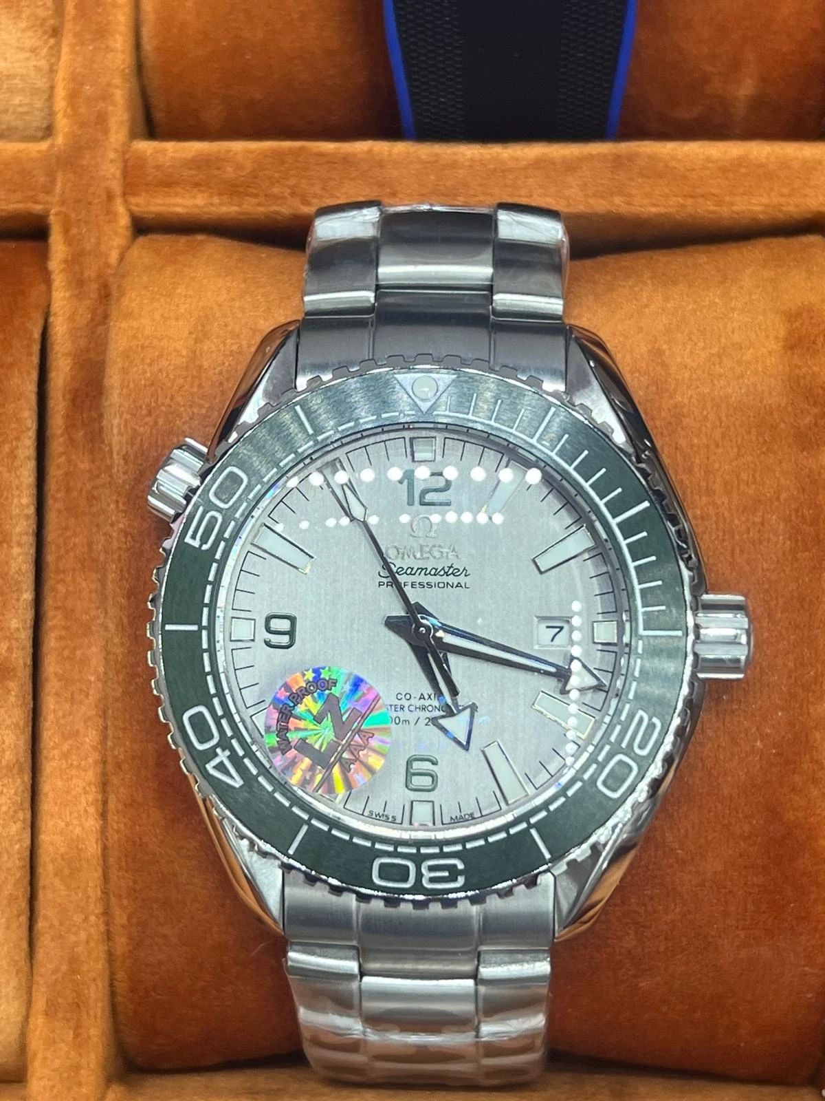 Omega Seamaster Planet Ocean 600M Silver/Light Grey Dial Men's Watch